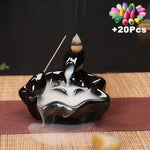Buddhist Lotus Ceramic Incense BurnersIncense Burner