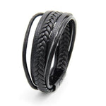 Trendy Genuine Leather Bracelets for MenBraceletStyle 3