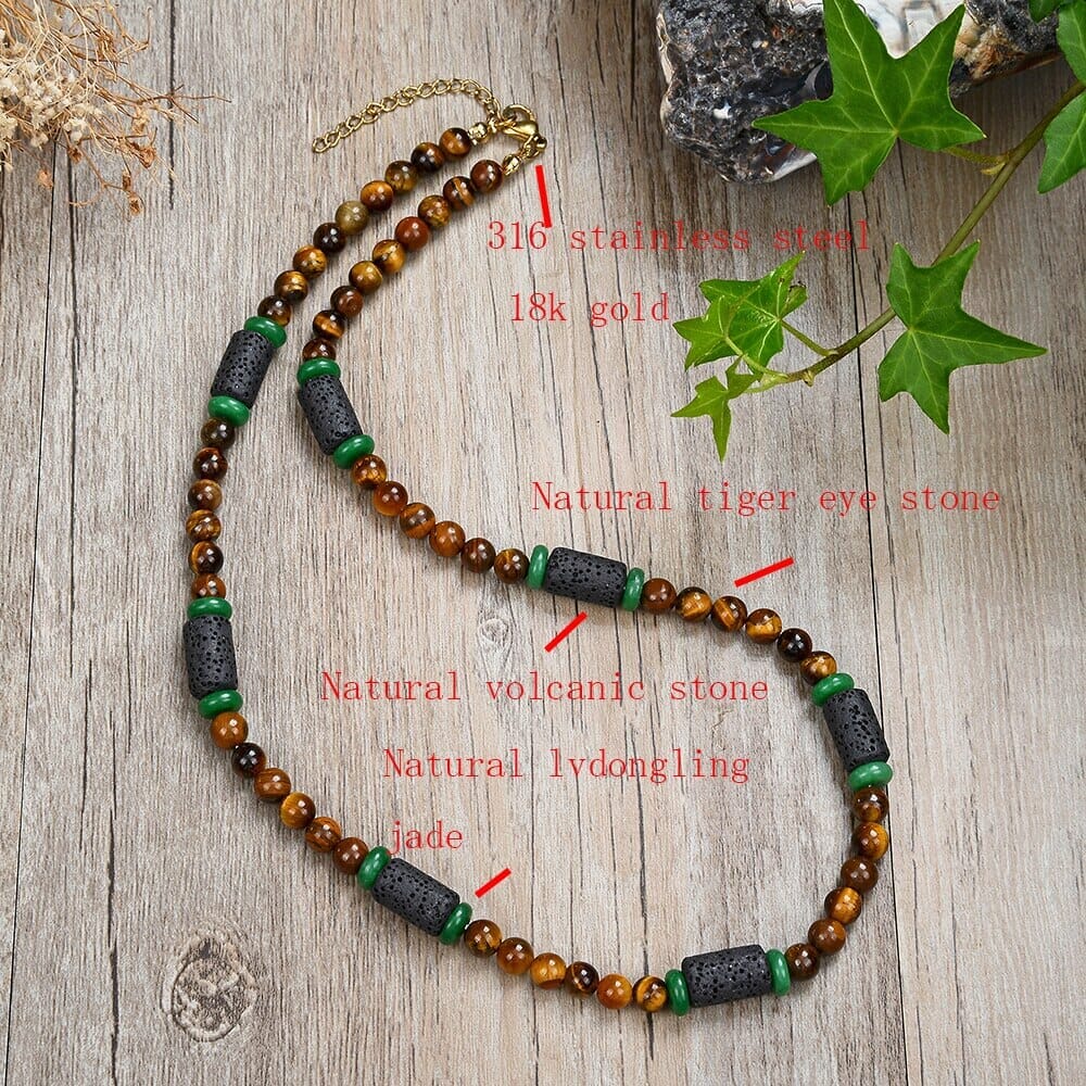 Natural Tiger's Eye NecklaceNecklace