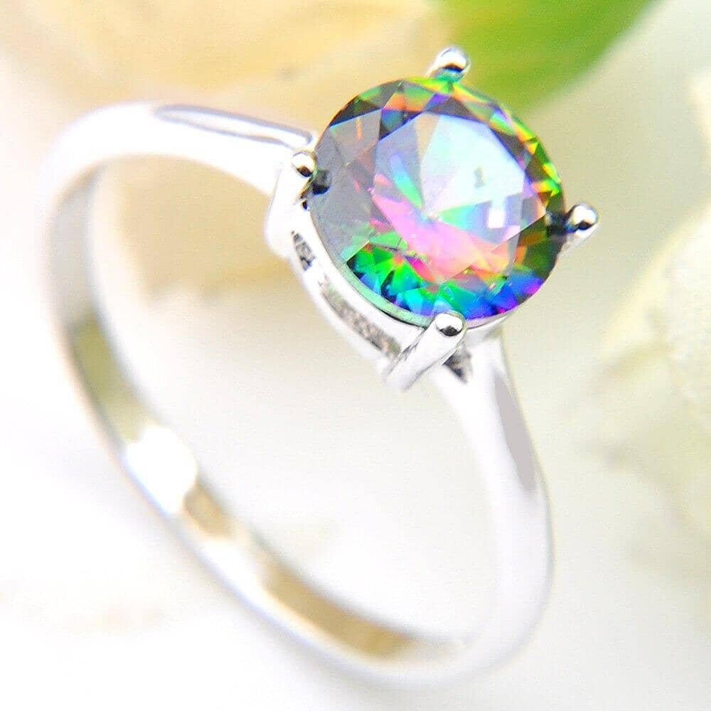 Rainbow Mystic Topaz RingRing