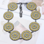 Summer Fashion Round-Shaped Turquoise NecklaceNecklace3