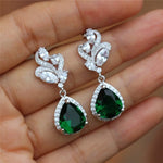 Stylish Gorgeous Emerald EarringsEarrings