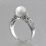 Vintage Simulated Pearl RingsRing9Silver