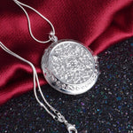 Dazzling Locket Pendant Necklace - 925 Sterling SilverNecklace