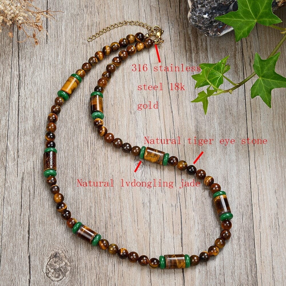 Natural Tiger's Eye NecklaceNecklace