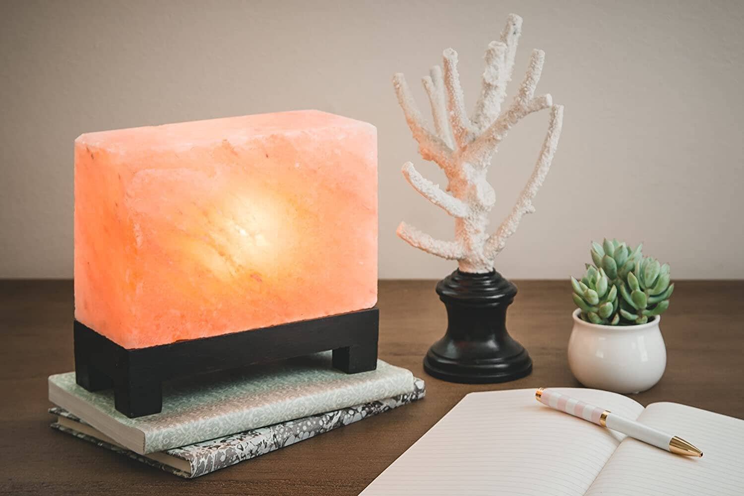 Authentic Design Natural Pink Himalayan Salt Lamp 11.5 lbsSalt Lamp