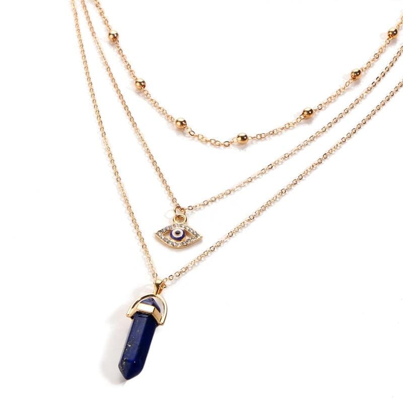 Vintage Opal Stone Chokers NecklacesNecklaceLapis Lazuli