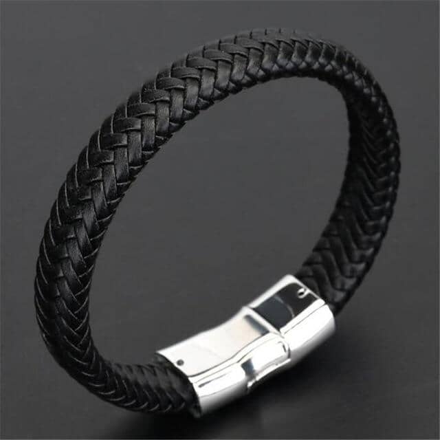 Trendy Genuine Leather Bracelets for MenBraceletStyle 8