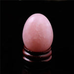 Eggs Natural Gemstone Ball Chakra Healing Reiki Stone Carved CraftsYoni Eggs