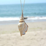 Puka Shell Boho Style Natural Shell Pendant Handmade NecklaceNecklace
