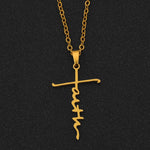 WWJD Faith Christian Inspirational NecklaceNecklaceLGS1937