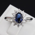 Blue Sapphire Crystal RingRing8Sapphire