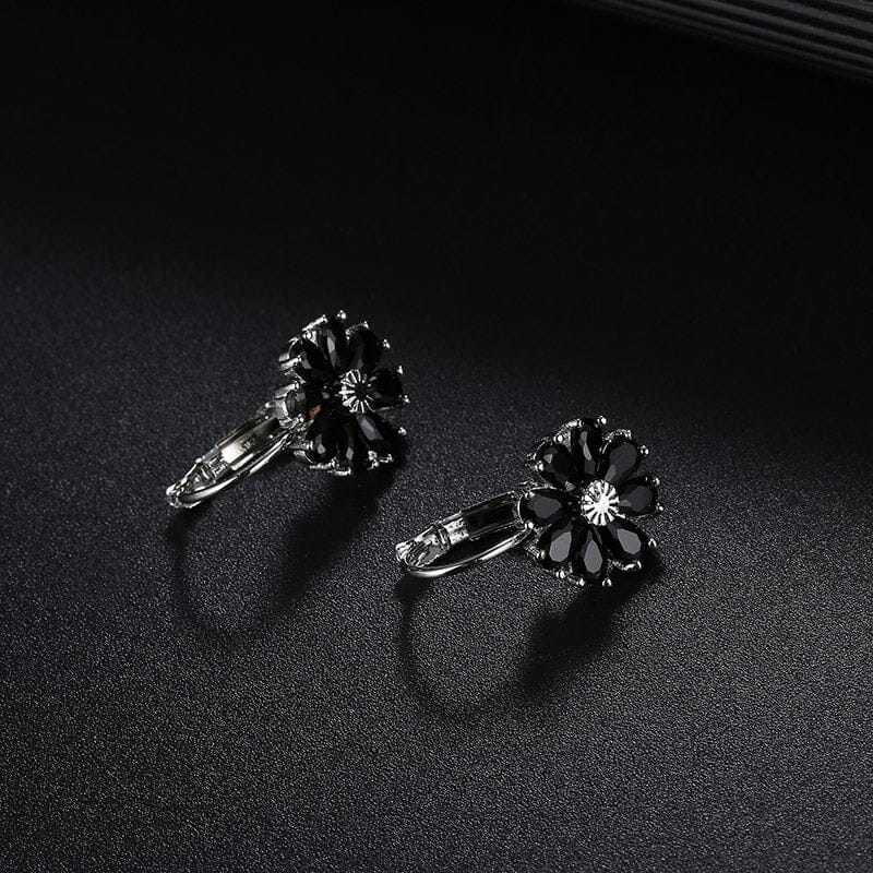 Cubic Zirconia Flower EarringsEarrings