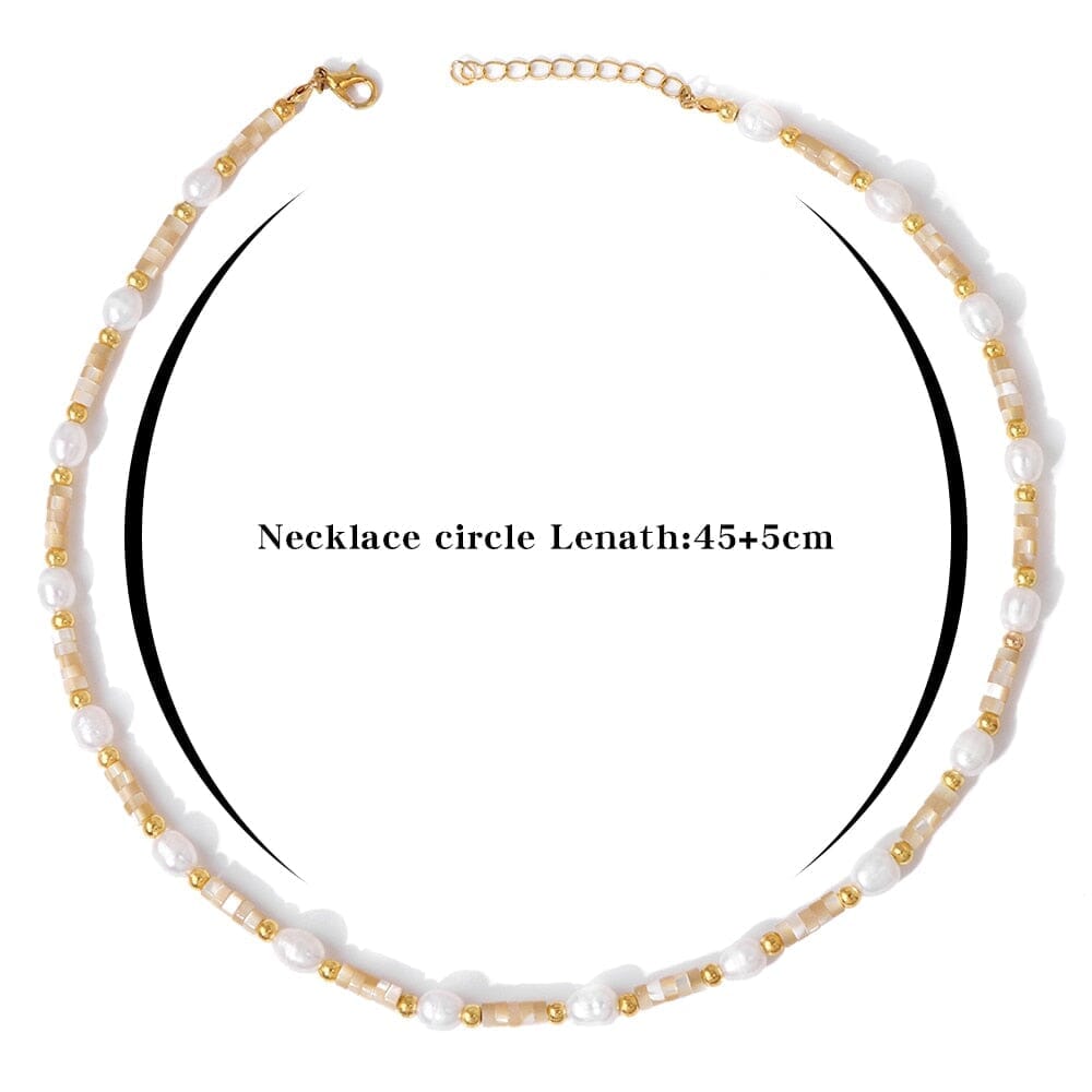 Mother of Pearl Shell NecklaceNecklace5 oxford shell