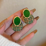 Trend Green Fashion Dangle EarringsEarrings