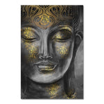 Buddha Art Canvas (Unframed)Necklace25x35cm No Frame