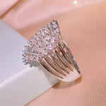 Light Luxury Hollow Snowflake Ring - 925 Sterling SilverRing