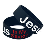 WWJD Fashion Jesus is My Savior Silicone BraceletBracelet