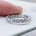 Dazzling Romantic Diamond Ring - 925 Sterling SilverRing