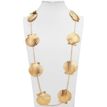 Elegant Natural Summer Beach Shell Choker NecklaceNecklaceXL1574