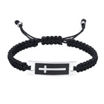 WWJD Adjustable Casual Faith Prayer Christ BraceletBraceletBR-1126S