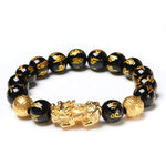 Feng Shui Beads Obsidian Stone BraceletBracelet