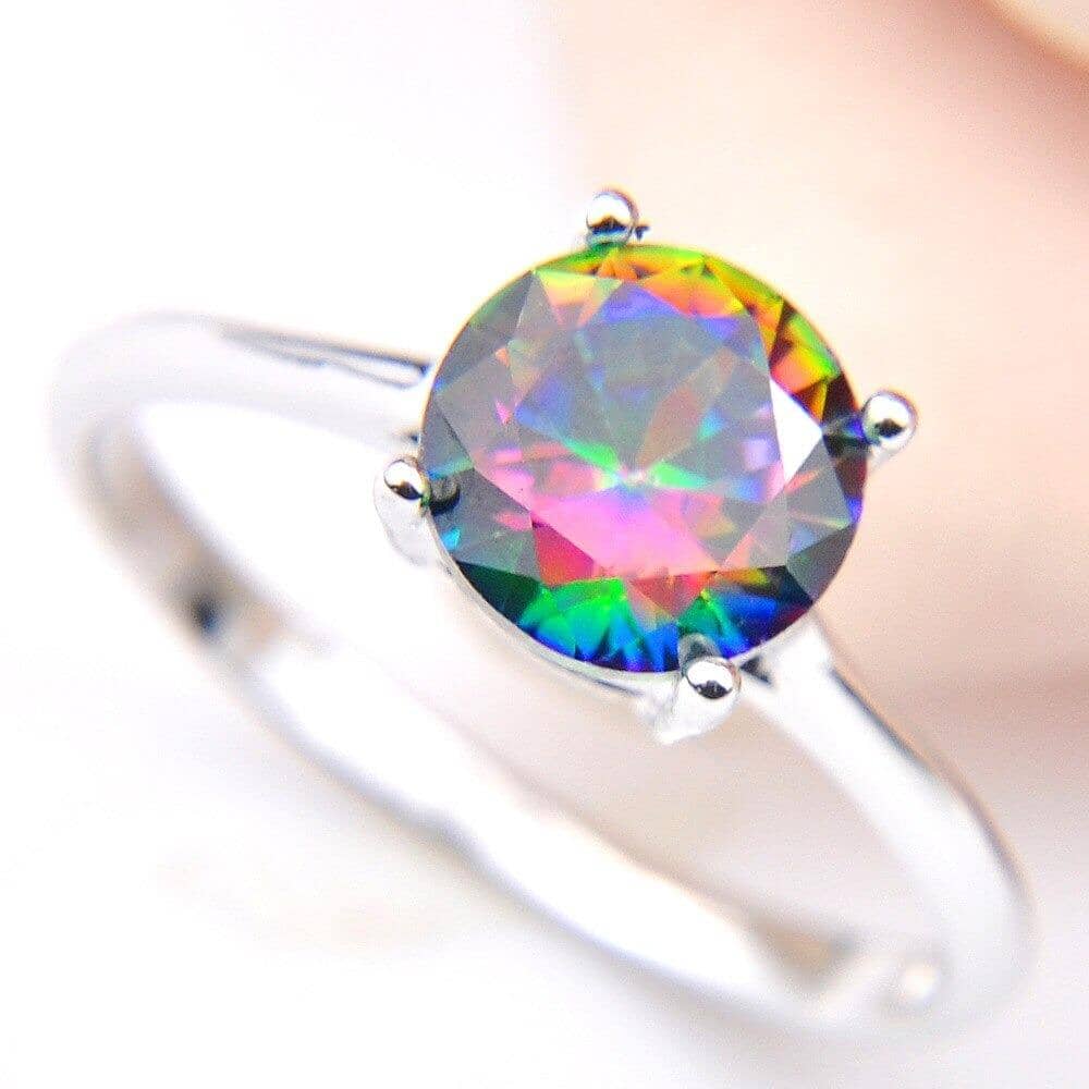 Rainbow Mystic Topaz RingRing