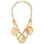 Elegant Natural Summer Beach Shell Choker NecklaceNecklaceXL1573