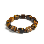 Square Tiger Eyes Stone 10*12mm s Bead BraceletBracelet