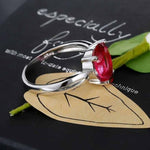 Luxury Style Wedding Ceremony Ring - 925 Sterling SilverRing