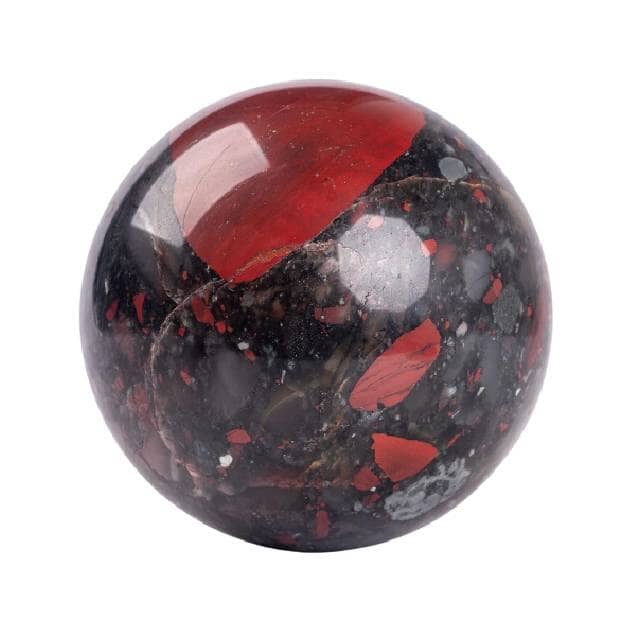 Natural African Bloodstone BallHealing Crystal
