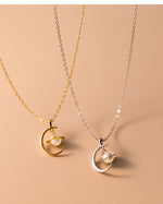 Synthesis Pearl Universe Necklace - 925 Sterling SilverNecklace