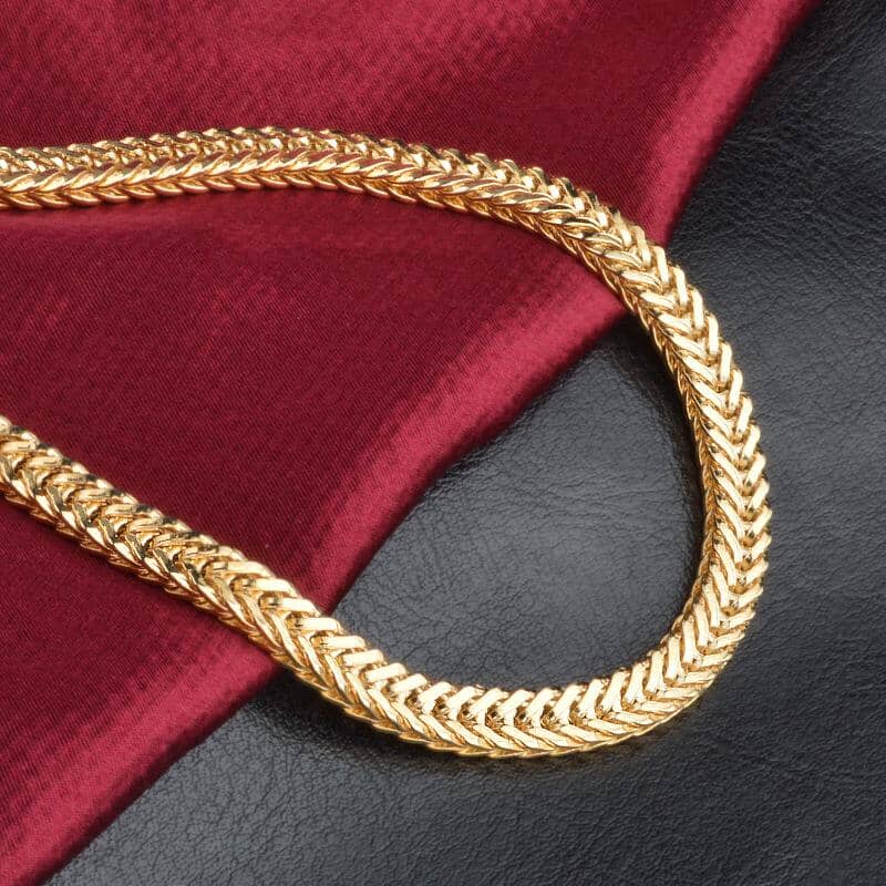 High Quality Gold Chain NecklaceEarringsGold BraceletGold Bracelet