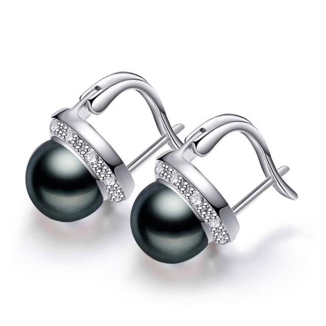 Freshwater Pearl Earrings - 925 Sterling SilverEarrings