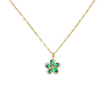 Lucky Charm Emerald NecklaceNecklace