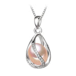 Freshwater Pearl Silver NecklaceNecklace