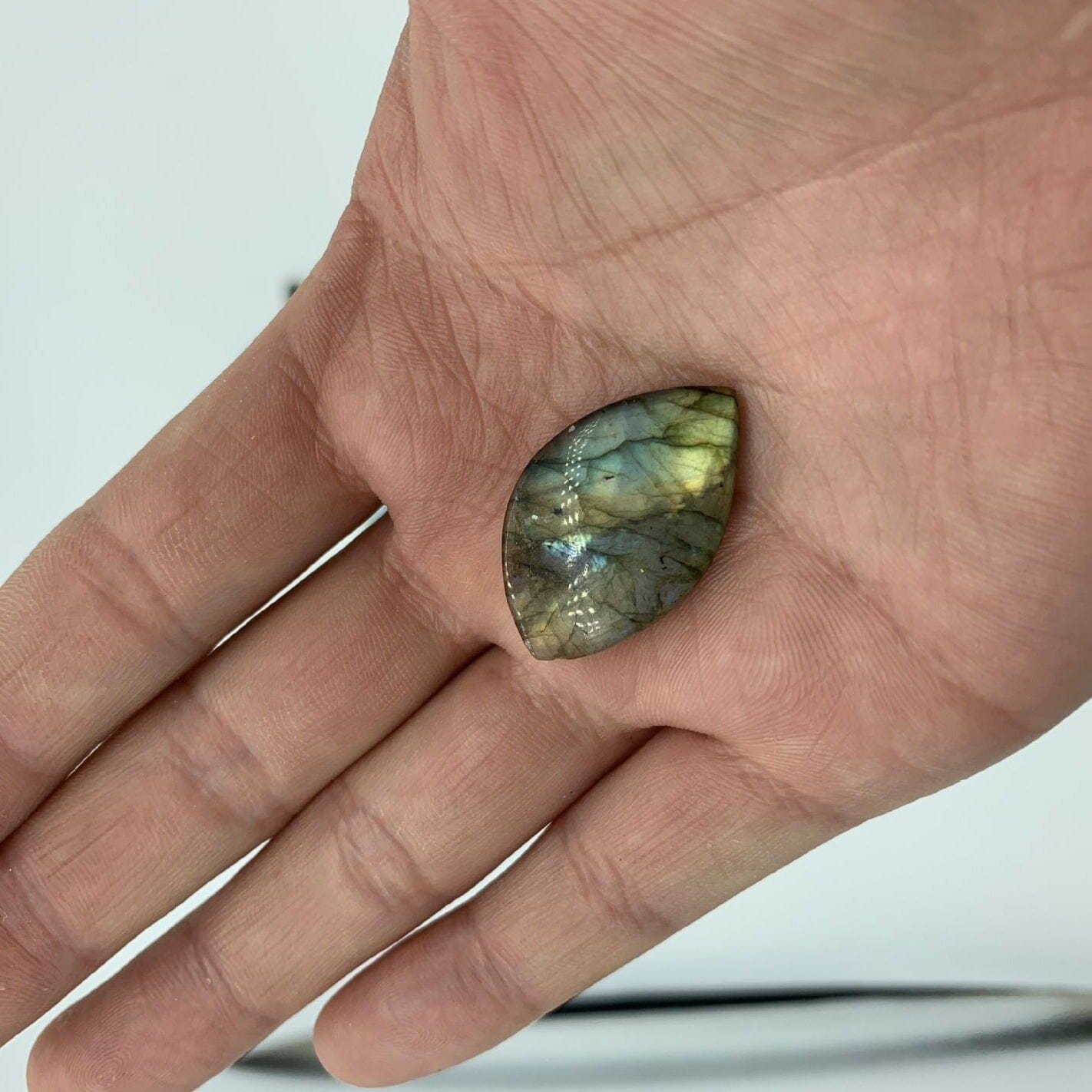 Natural Labradorite Crystal NecklaceNecklace