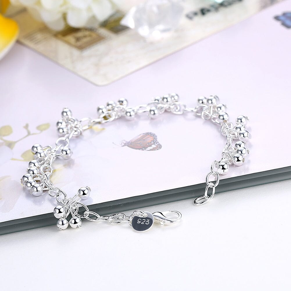 Beautiful Gorgeous Charm Bracelet - 925 Sterling SilverBracelet