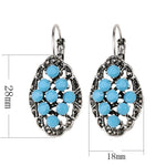 Princess Blue Turkish Stone Drop EarringsEarrings