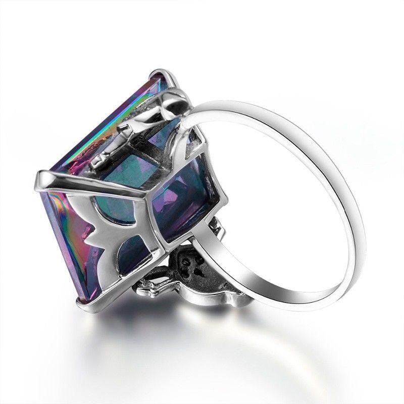 Enormous Rainbow Mystic Topaz RingRing