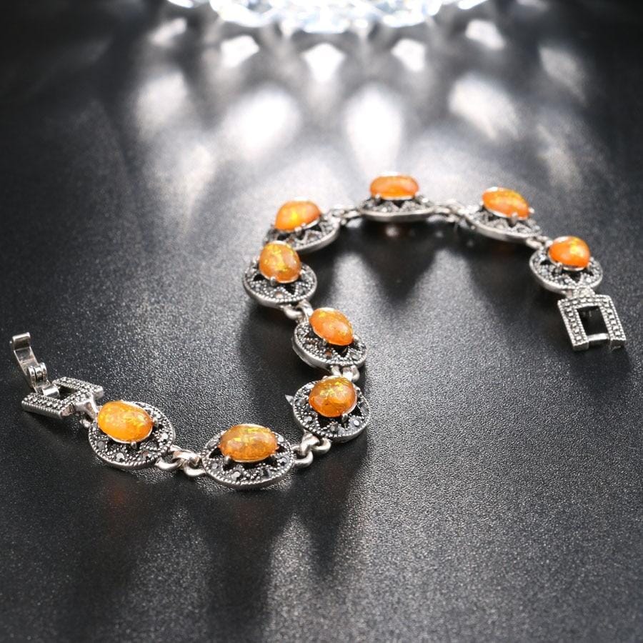 Natural Amber Tibetan BraceletBracelet