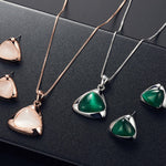 Women Faux Triangular Jewelry SetJewelry Set