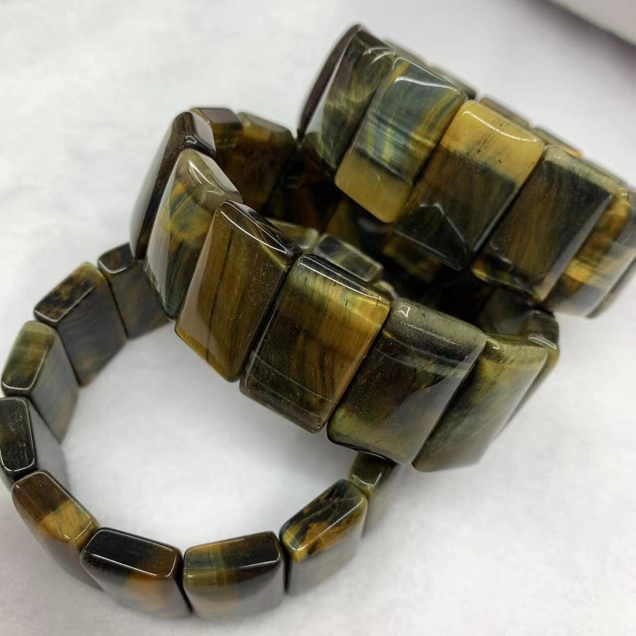 Natural Tiger Eye Stone Beads Bracelet Natural Gemstone Bangle DIY Jewelry Bracelet for Man for Woman Wholesale !Bracelet