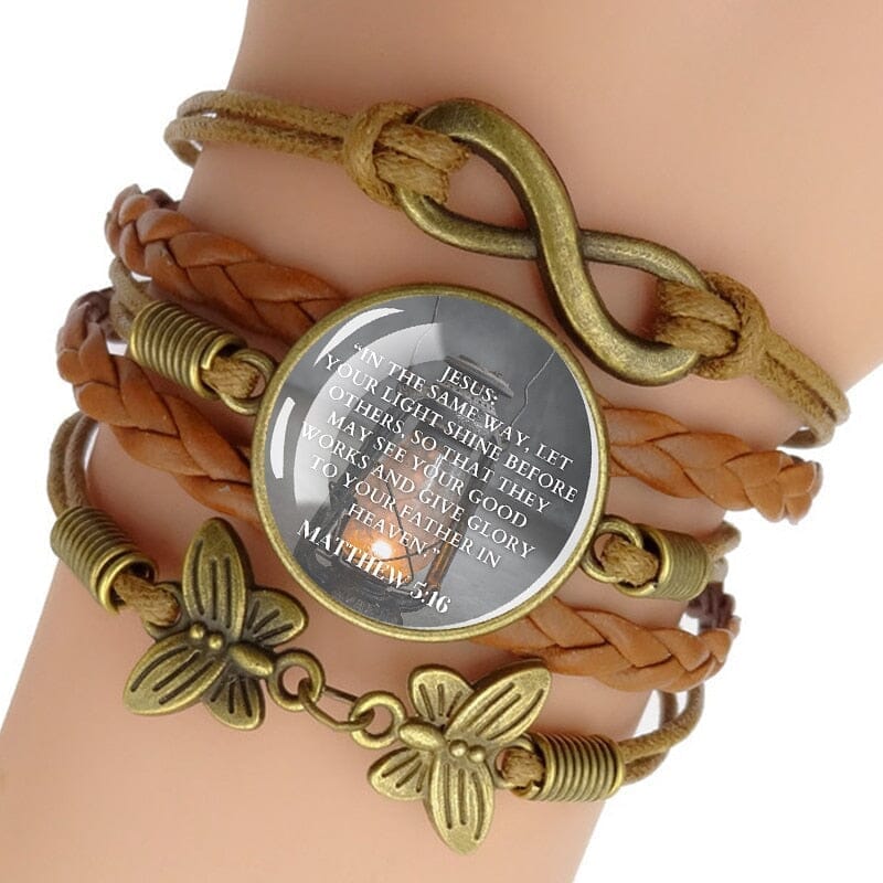 WWJD Bible Verse Rope BraceletBracelet1