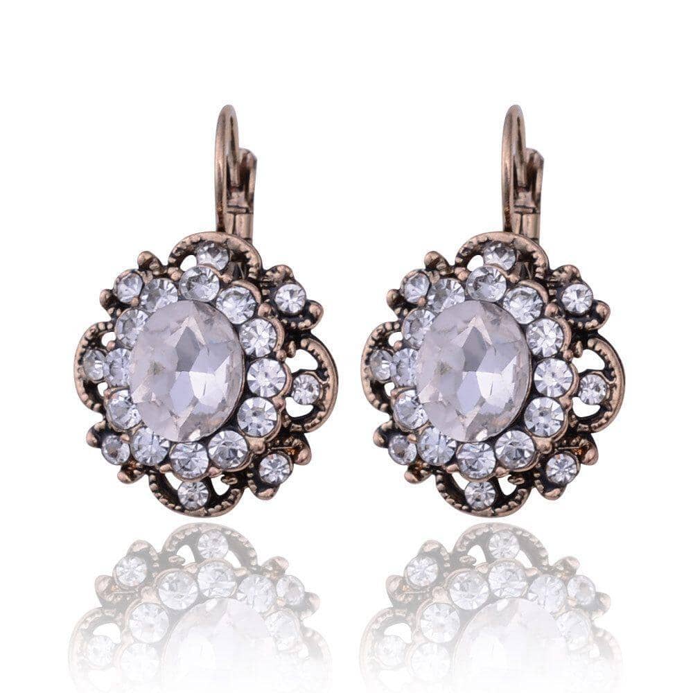 Sapphire Crystal Drop Earrings AtPerrys – AtPerry's Healing Crystals
