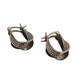 New Fashion Creative Twist Winding Geometric Earrings - 925 Sterling SilverEarrings