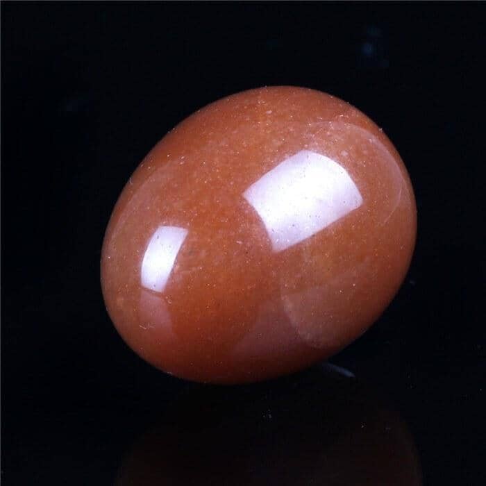 Eggs Natural Gemstone Bell Chakra Healing Reiki Stone Carved Crafts ...